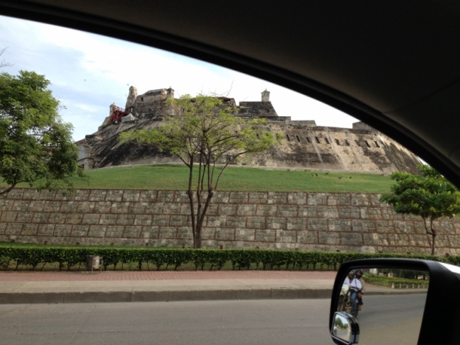 Walled city of old Cartagena