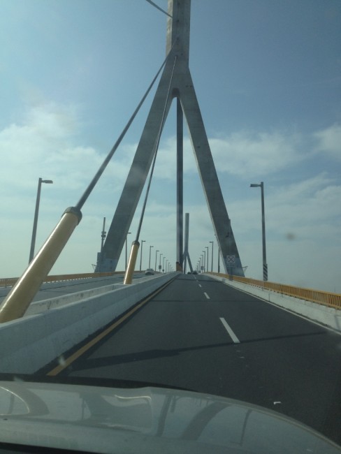 A bridge enroute