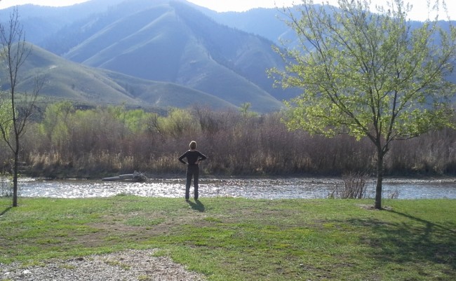 Morning on the Salmon River