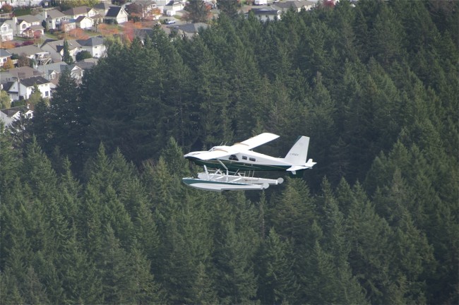 Over Campbell River