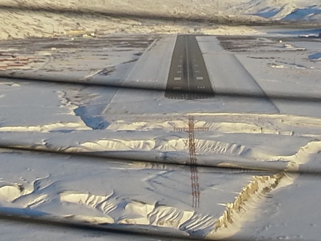 The approach to Kangerlussuaq