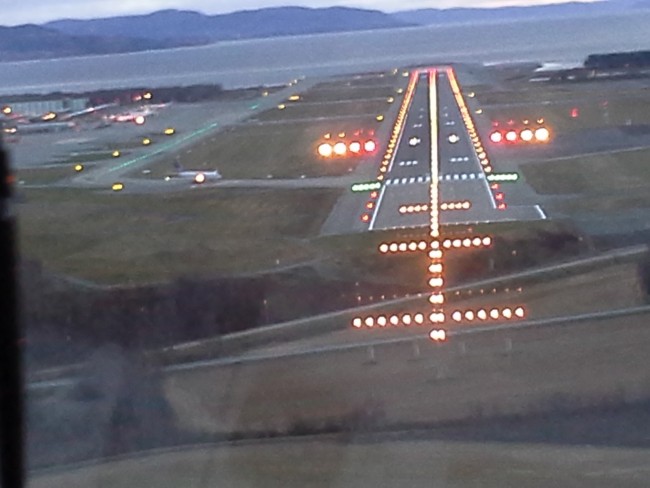 Final at Trondheim, nearing dusk.