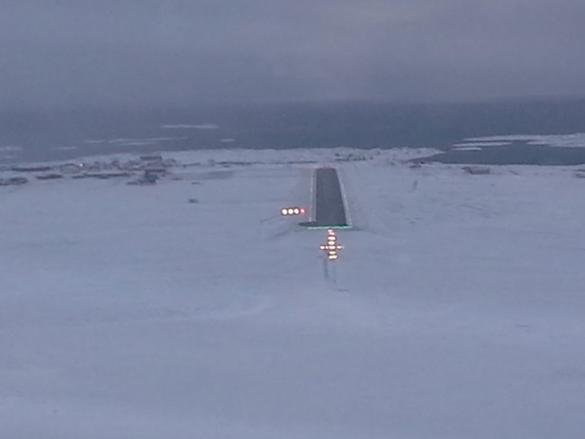Landing at Rankin Inlet